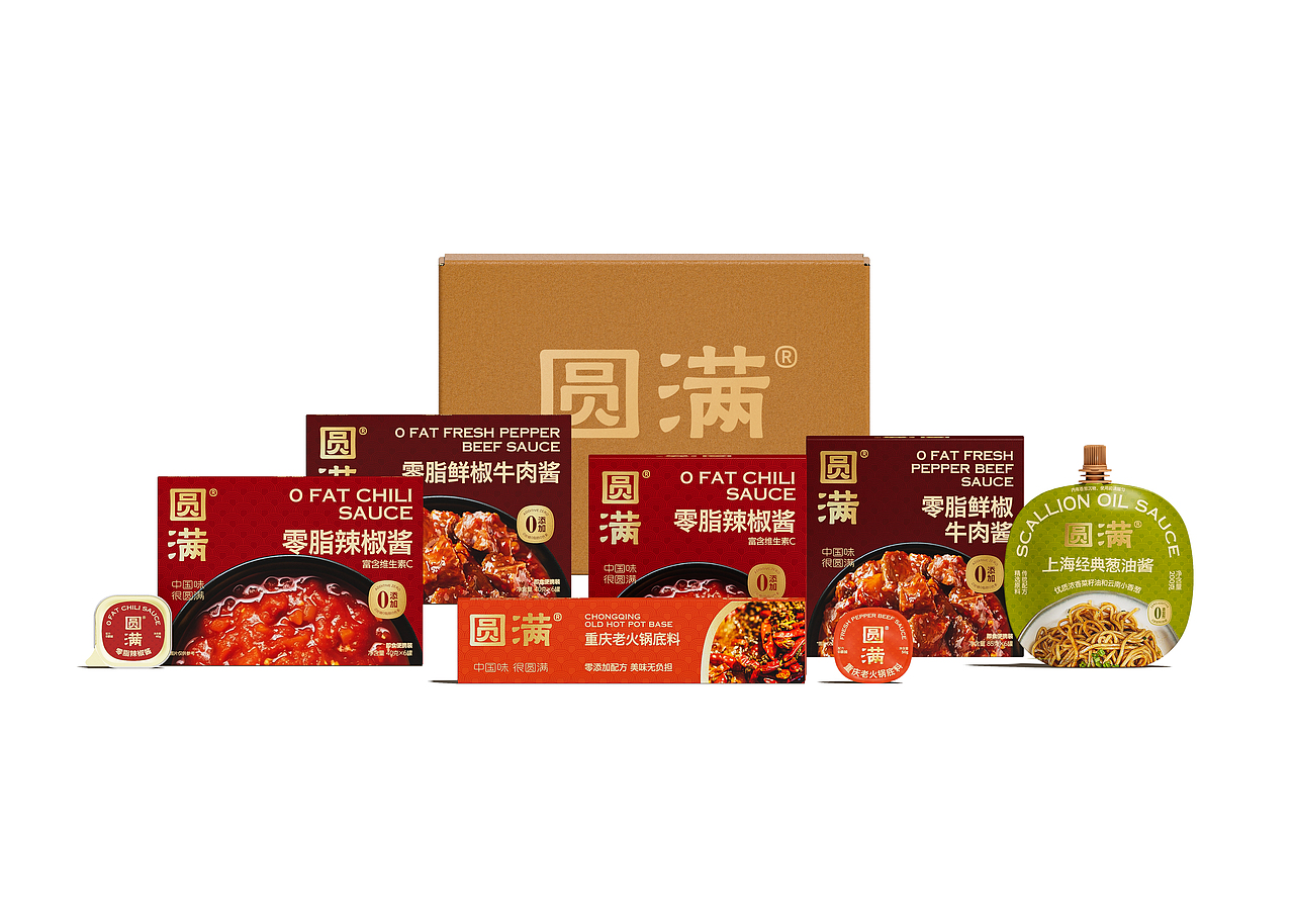 圆满食品品牌｜中国味 很圆满（图ZMzg3NzI3NzQw） - 品牌 - 站酷设计师东临Dolin原创素材 - 站酷ZCOOL