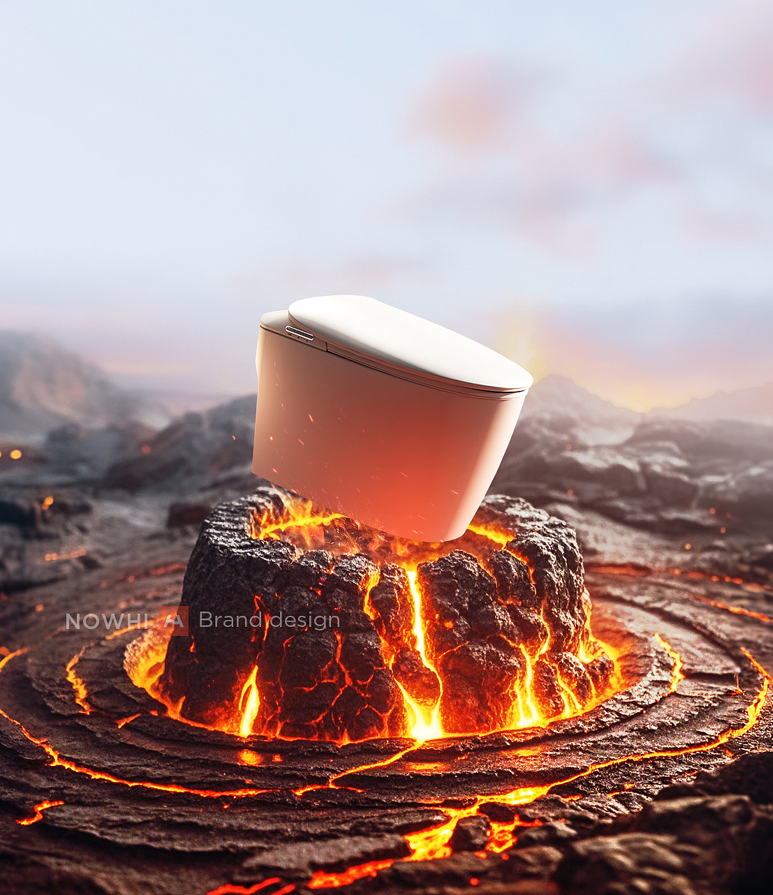 HOROW希箭 | 智能马桶三维渲染&AI运用（图ZMzg3NzM1NTk2） - 动画/影视 - 站酷设计师闹海品牌团队原创素材 - 站酷ZCOOL