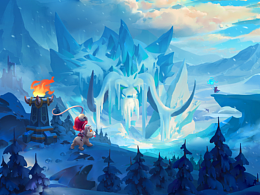 厚涂 歐美魔幻場景