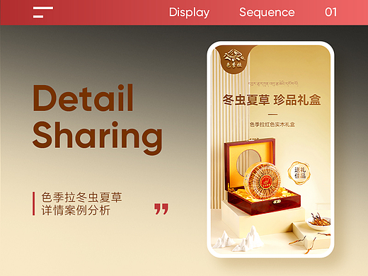 冬虫夏草 精修 详情页