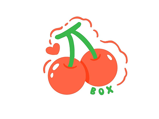 樱桃插画设计