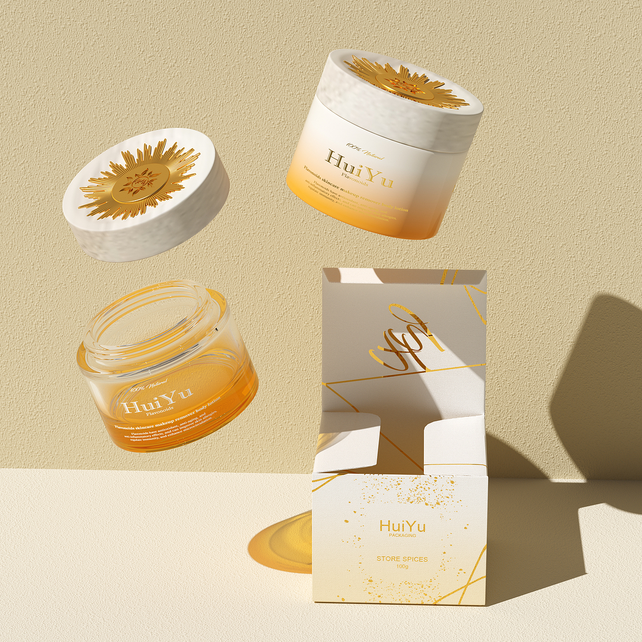 香料罐/面霜罐 建模（图ZMzg3NzQyMzIw） - 包装 - 站酷设计师煜1200原创素材 - 站酷ZCOOL