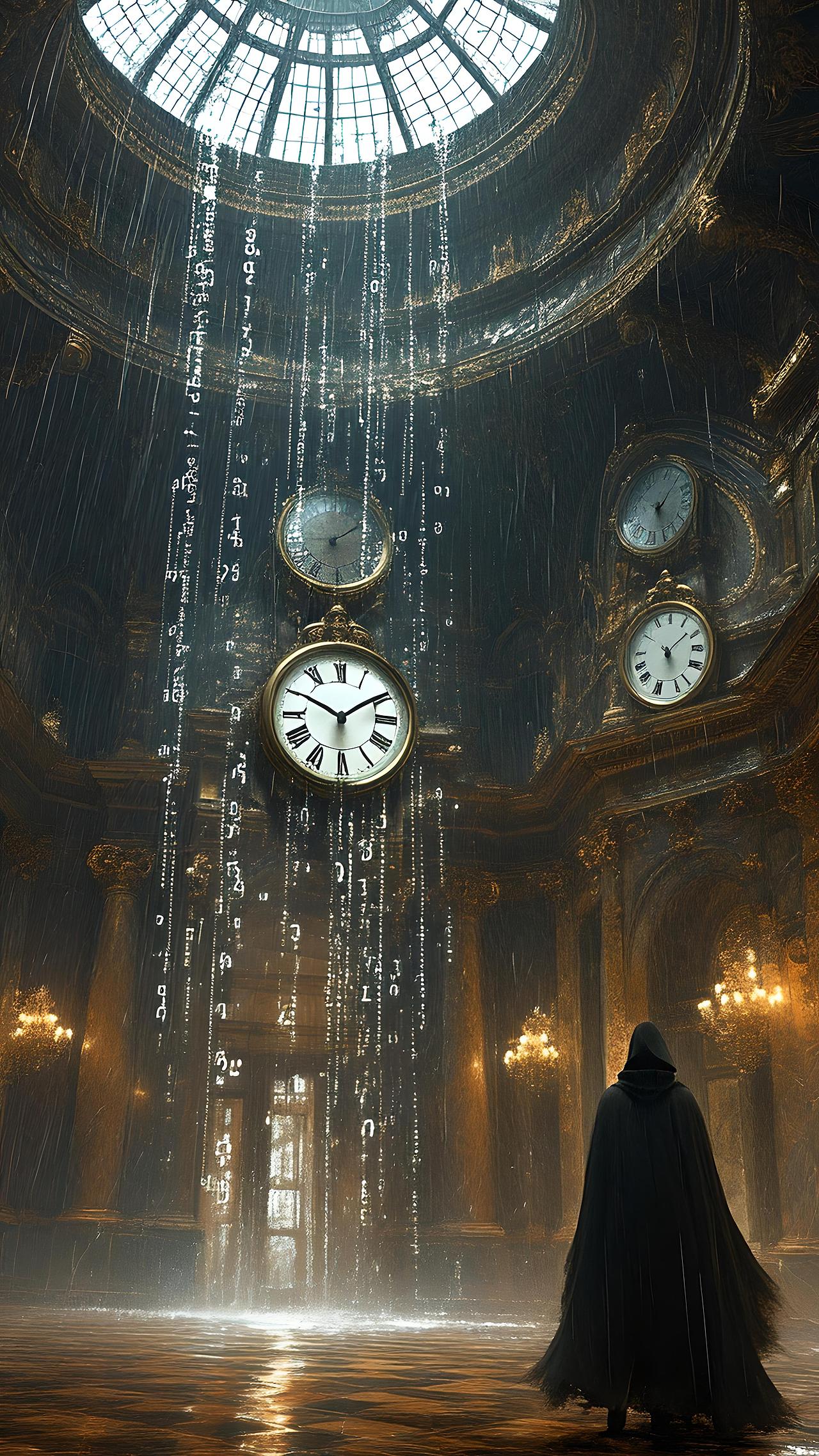 时间穹顶下的时之窃影：碎裂的时间密码（图ZMzg3NzQ5Mzgw） - 概念设定 - 站酷设计师客野KEYE原创素材 - 站酷ZCOOL