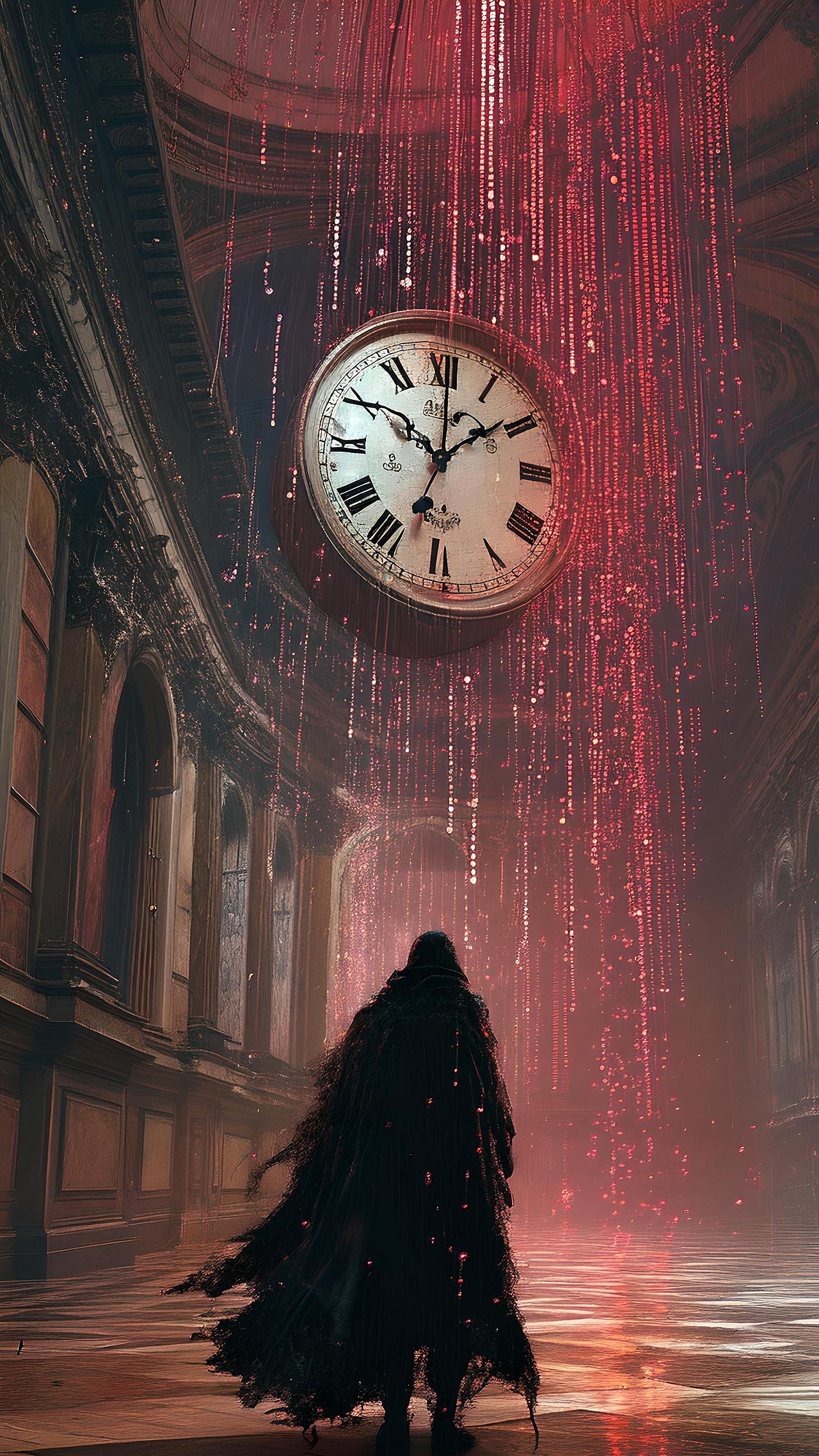 时间穹顶下的时之窃影：碎裂的时间密码（图ZMzg3NzQ5Mzg4） - 概念设定 - 站酷设计师客野KEYE原创素材 - 站酷ZCOOL