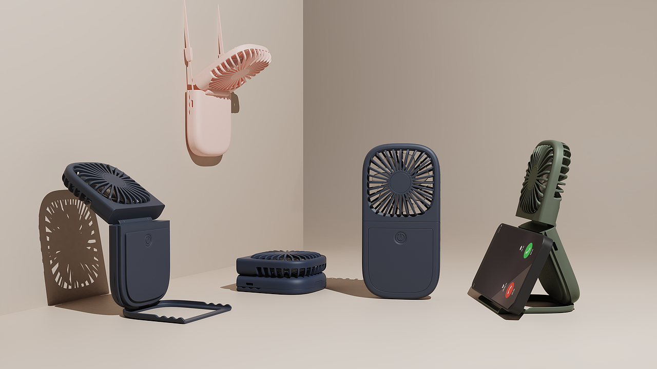 多功能挂绳风扇（图ZMzg3NzU4MTY4） - 电子产品 - 站酷设计师Luke设计原创素材 - 站酷ZCOOL