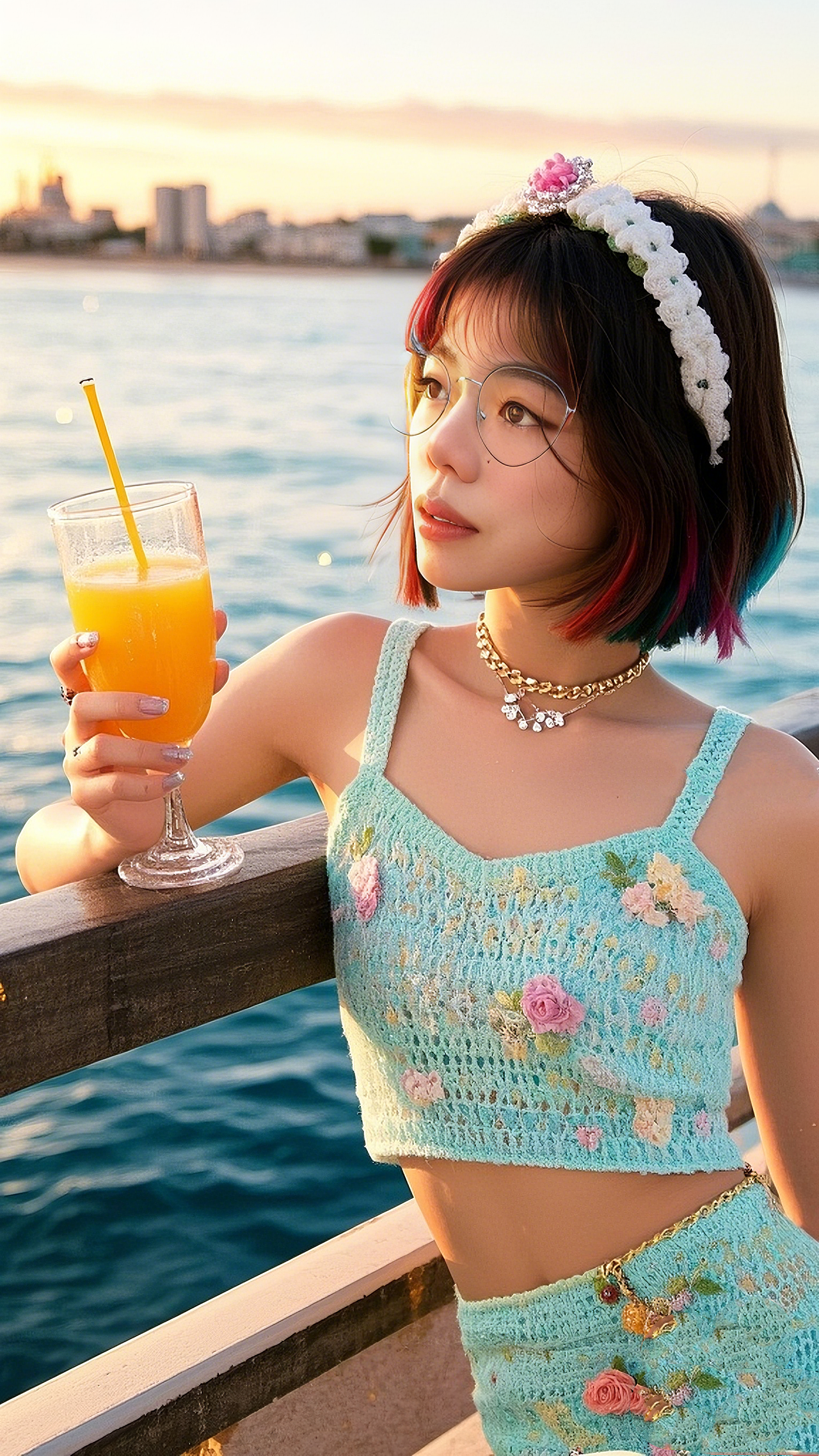 数字人Summer演绎法式度假风系列