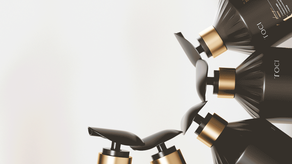 产品动画 - TOCI防脱发洗发水