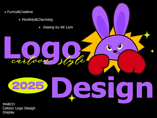 趣味卡通手绘Logo合集