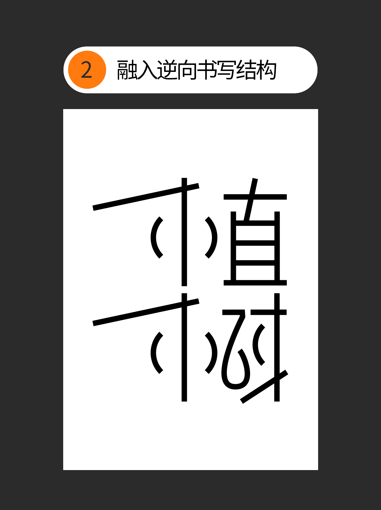 怎么才能巧用书写规律造字？（图ZMTUwNTA4NjA=） - 教程 - 站酷设计师Martin_K原创素材 - 站酷ZCOOL