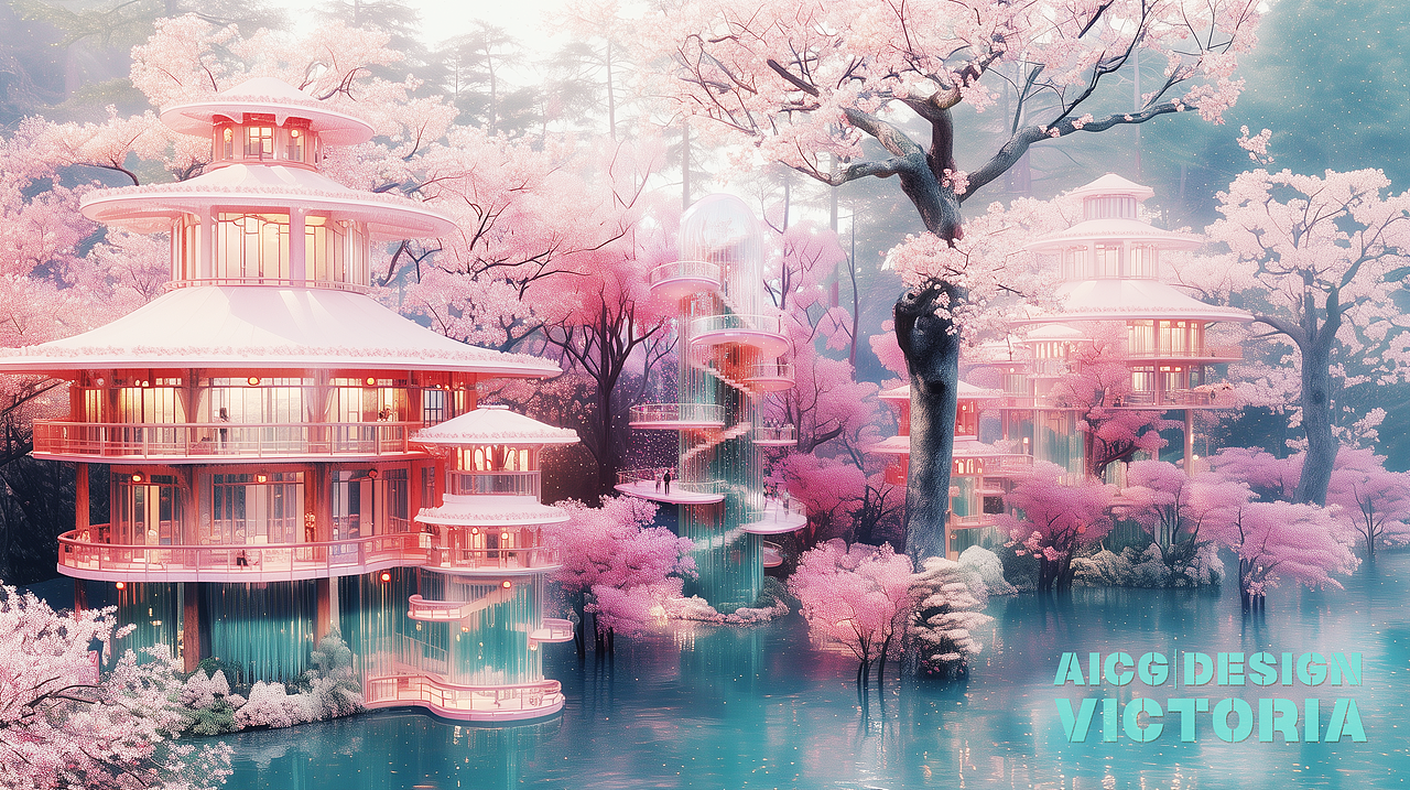 AIGC-【造一座永不凋败的樱花之城】