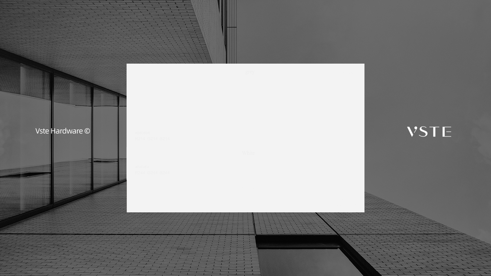 LOGO设计 | 极简风格 | VSTE五金品牌升级全案