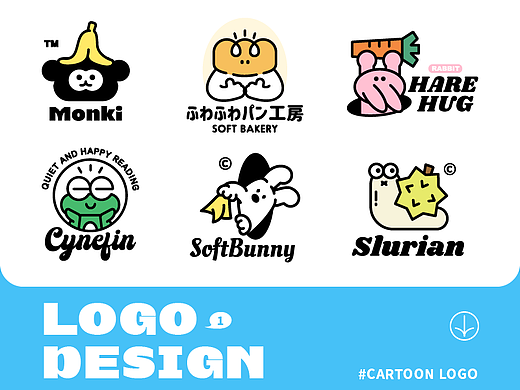 LOGO DESIGN｜卡通趣味标志