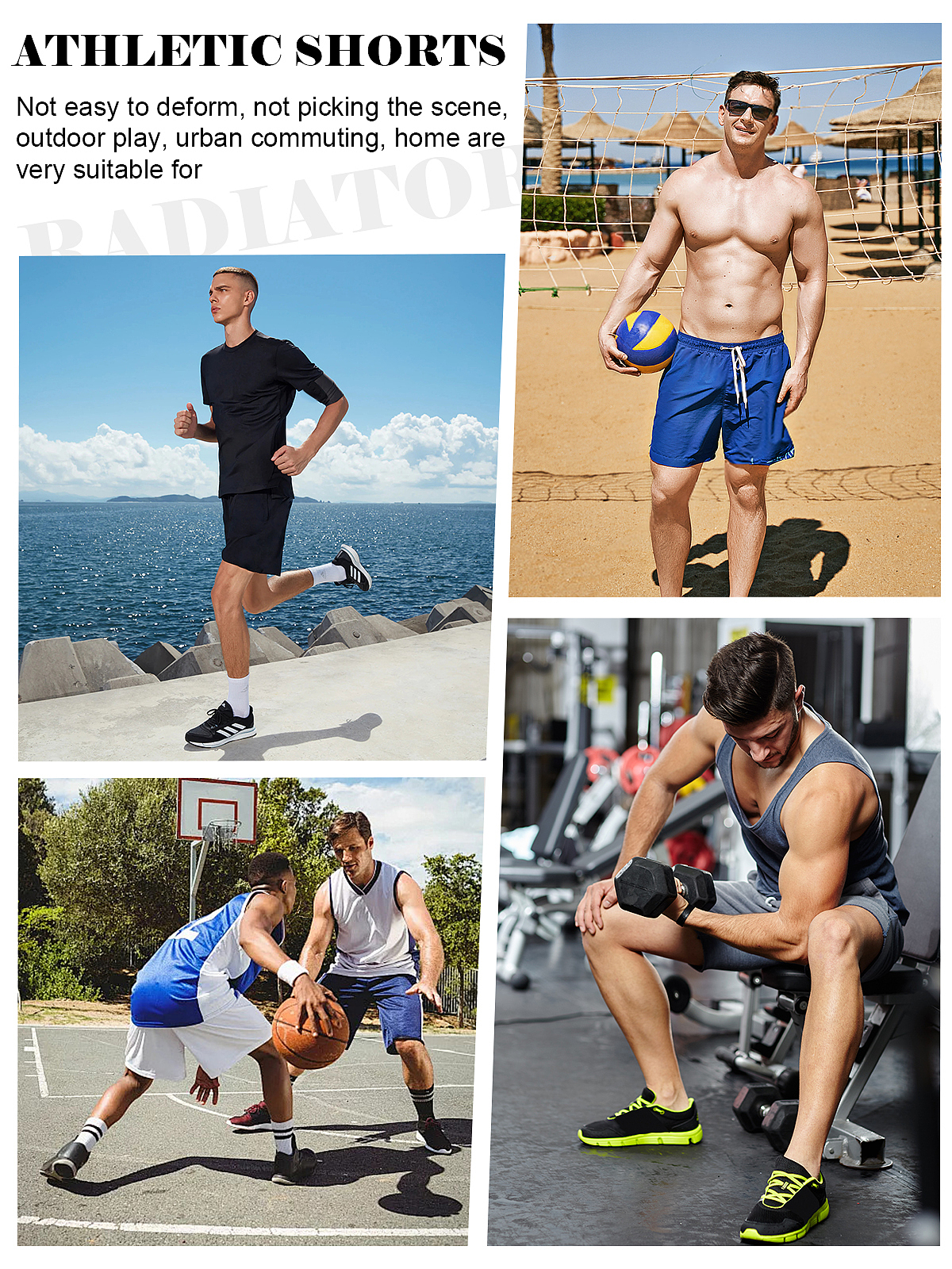 男士运动短裤 / 主图/A+