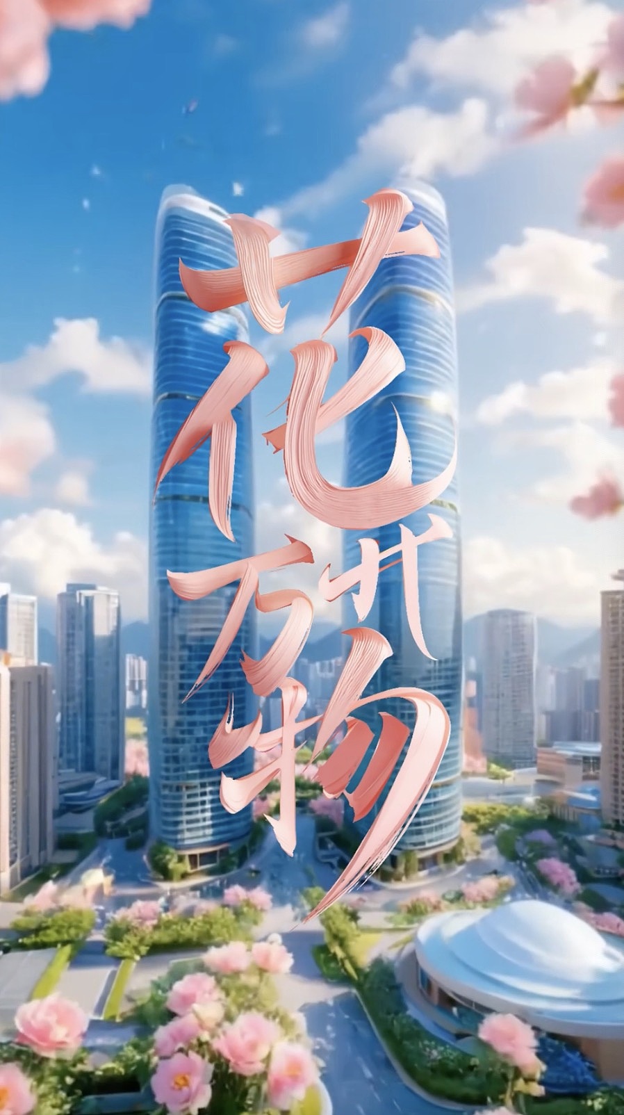 深圳花开万物AI短视频动画