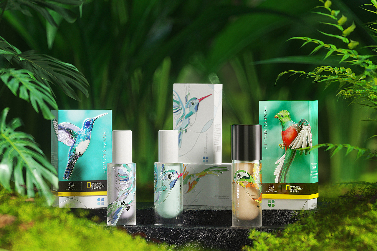 国家地理×透蜜 | 飞羽精灵系列彩妆