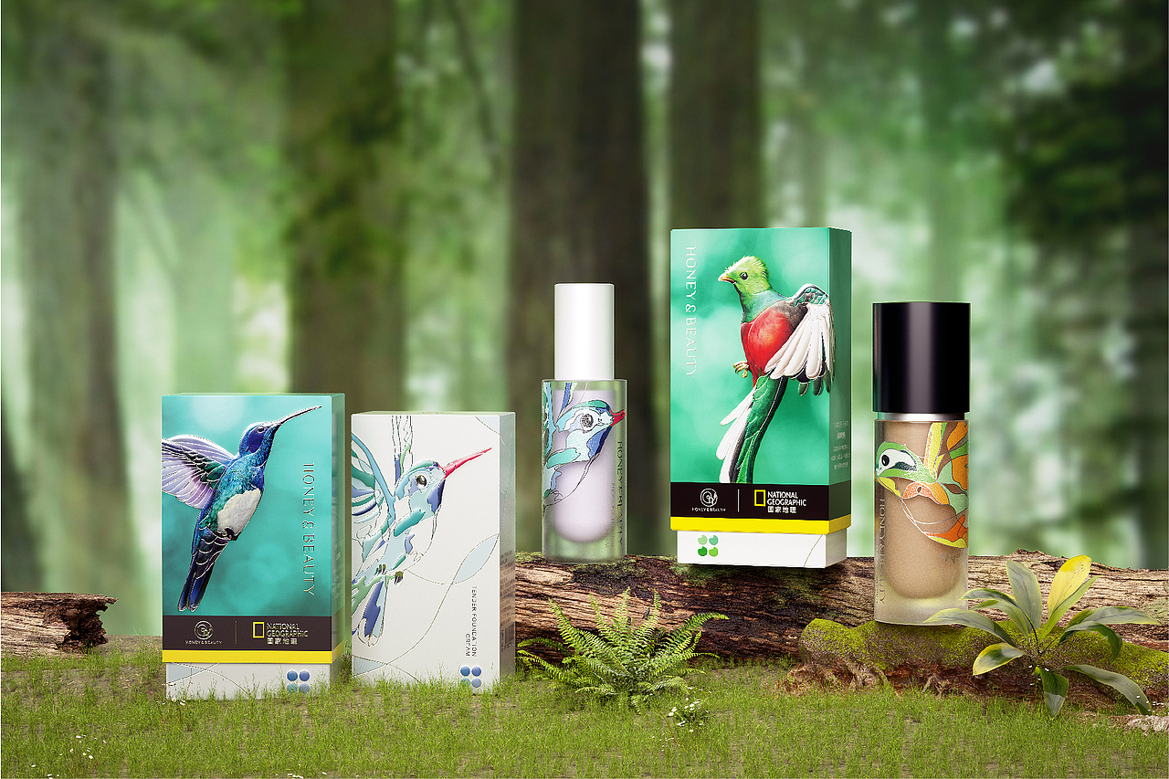 国家地理×透蜜 | 飞羽精灵系列彩妆
