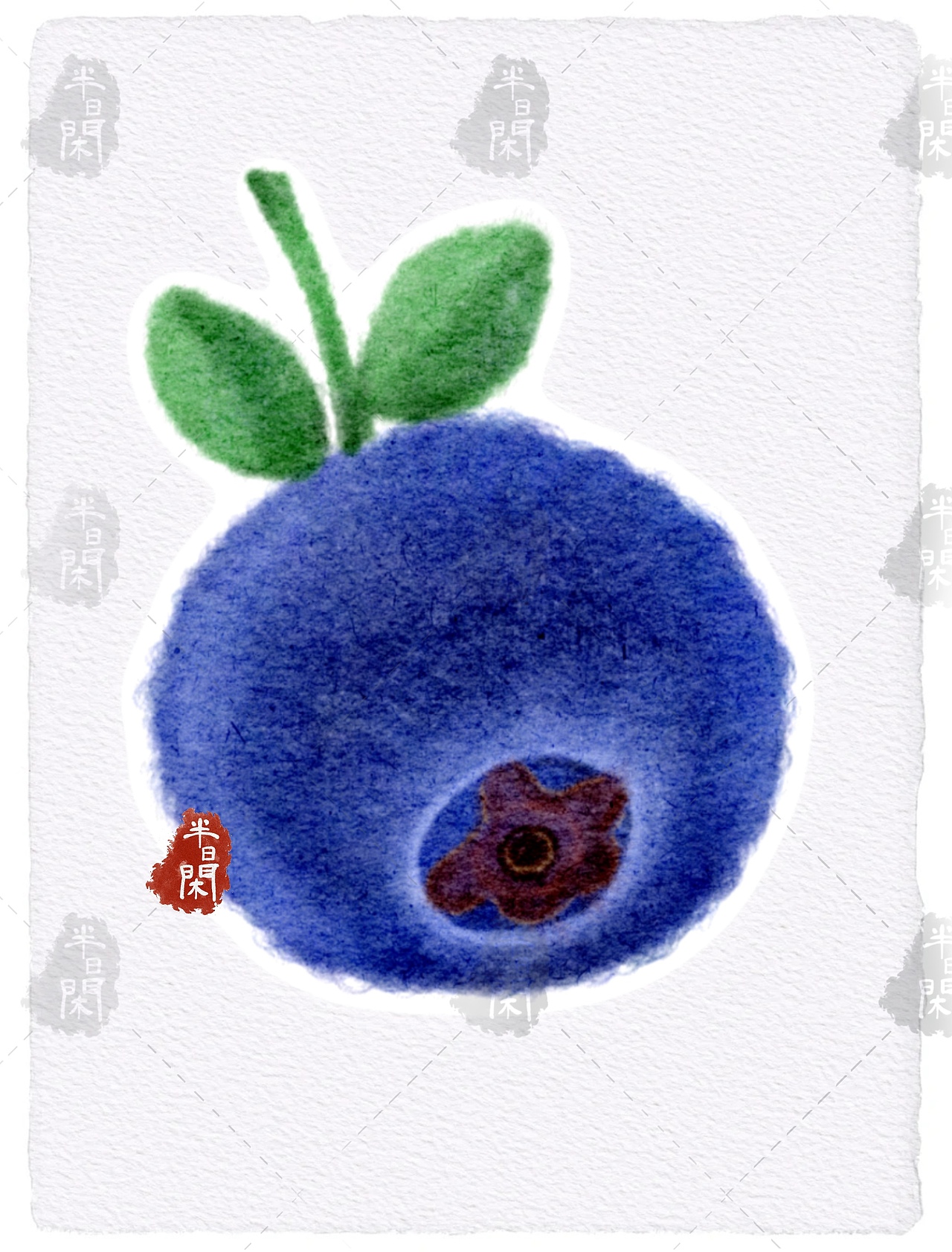 毛毡-水果（图ZMzg3ODE5MTI4） - 商业插画 - 站酷设计师半日閑原创素材 - 站酷ZCOOL