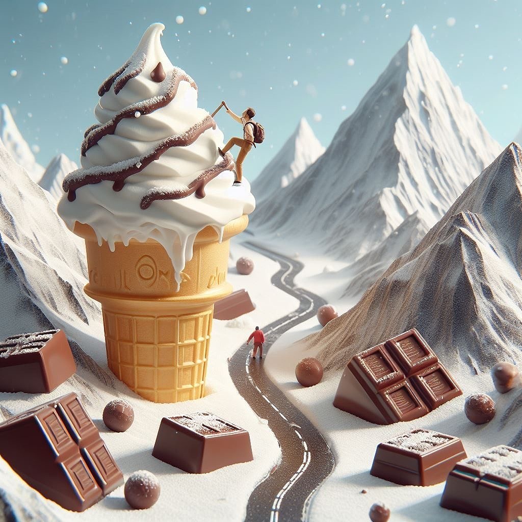 冰淇淋海报设计