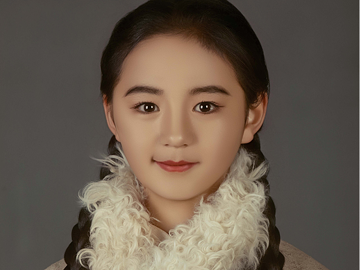 藏族小女孩 肯杨措（个人主页-ZNzE2MjI1MzY=） - 人像摄影 - 站酷设计师黎明摄影师原创素材 - 站酷ZCOOL