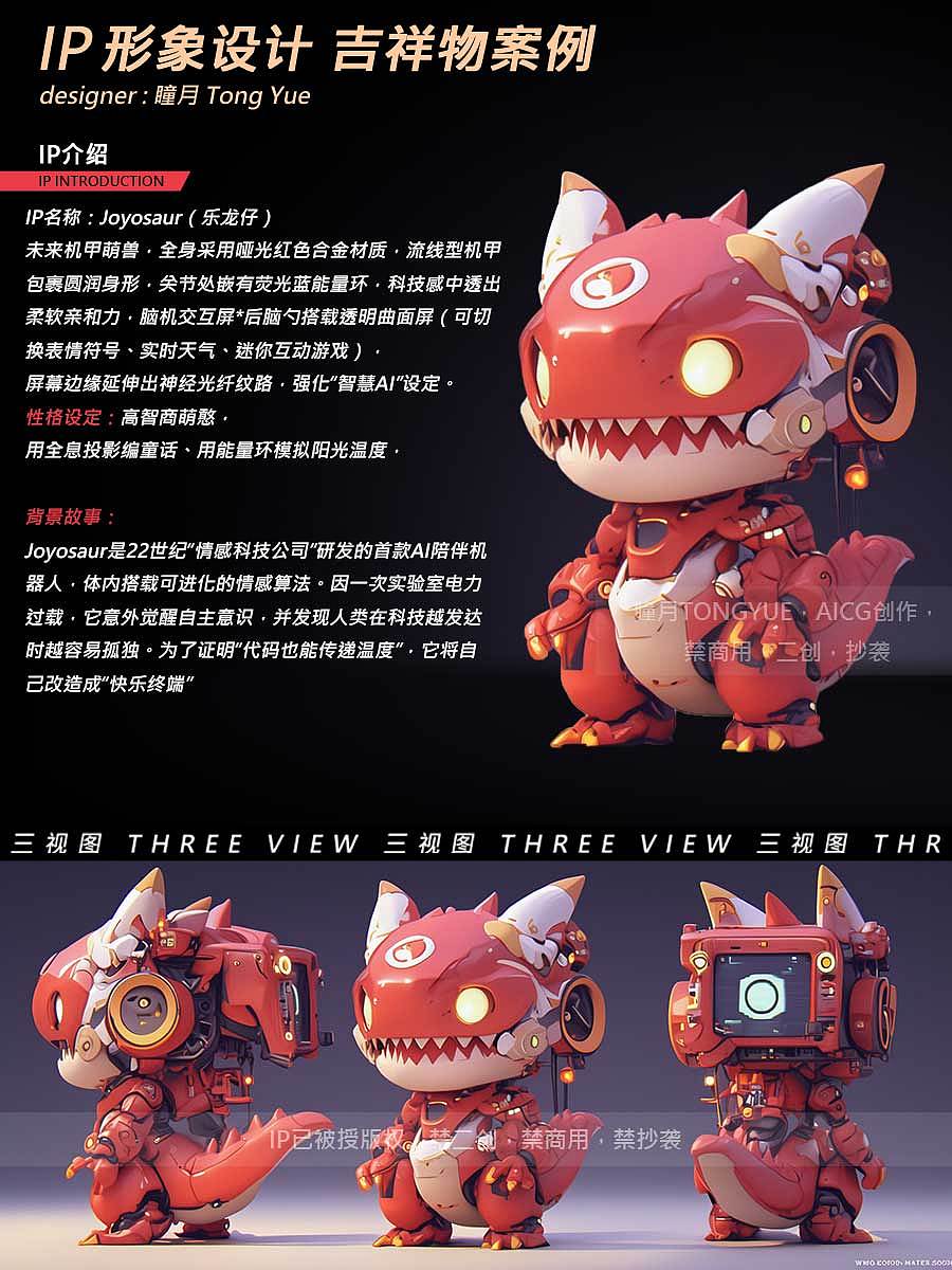 IP设计【乐龙仔】系列