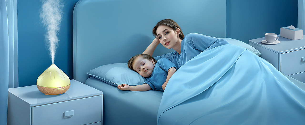 keyshot 产品&场景渲染 亚马逊 香薰机 主图A+设计（图ZMzg3ODI2OTcy） - 产品 - 站酷设计师FishFace鱼脸原创素材 - 站酷ZCOOL