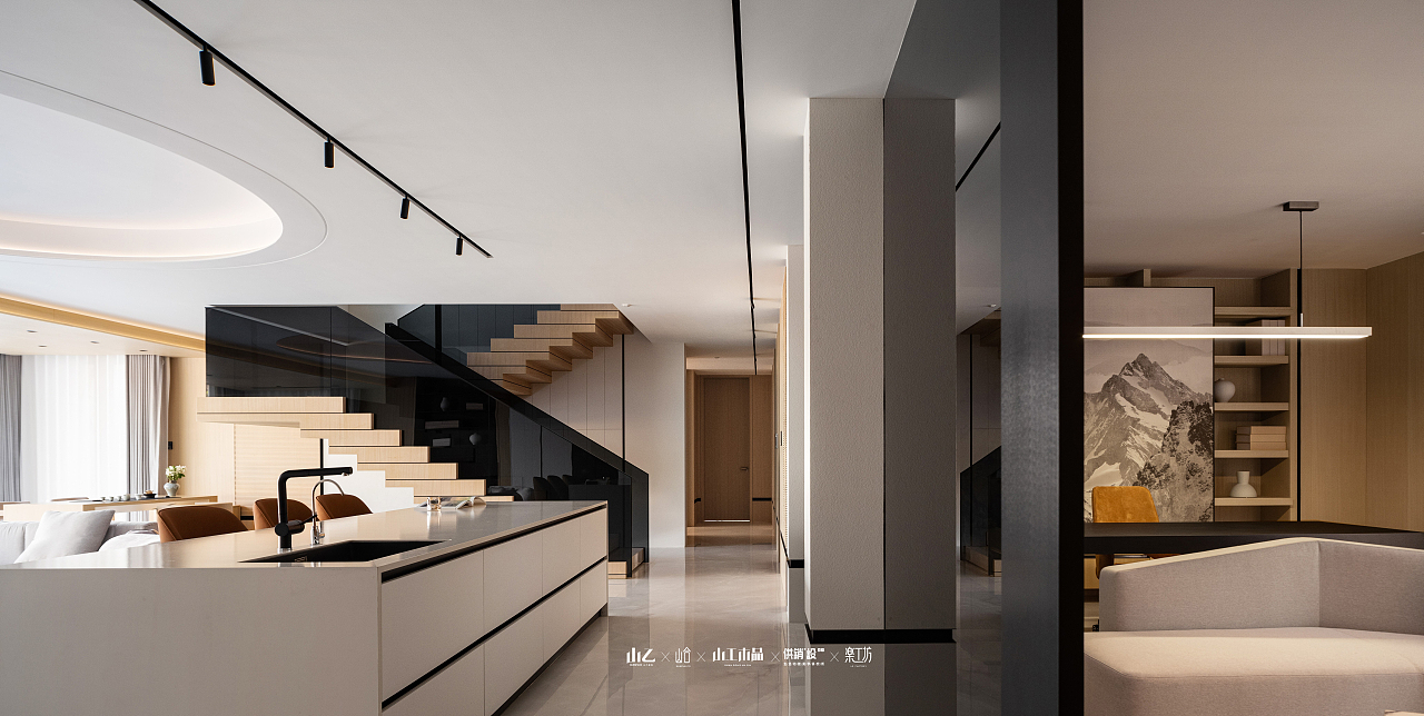 山乙丨青竹园别墅1500㎡实景（图ZMzg3ODM1NDAw） - 家装设计 - 站酷设计师山乙建设OURSPACE原创素材 - 站酷ZCOOL