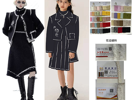 分享女童小西装开发设计