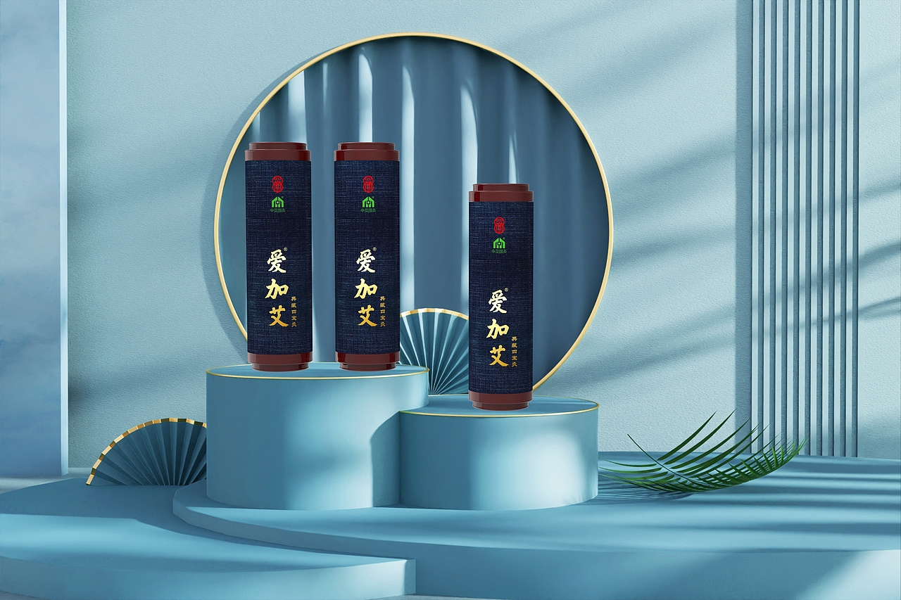 蕲艾礼盒包装设计