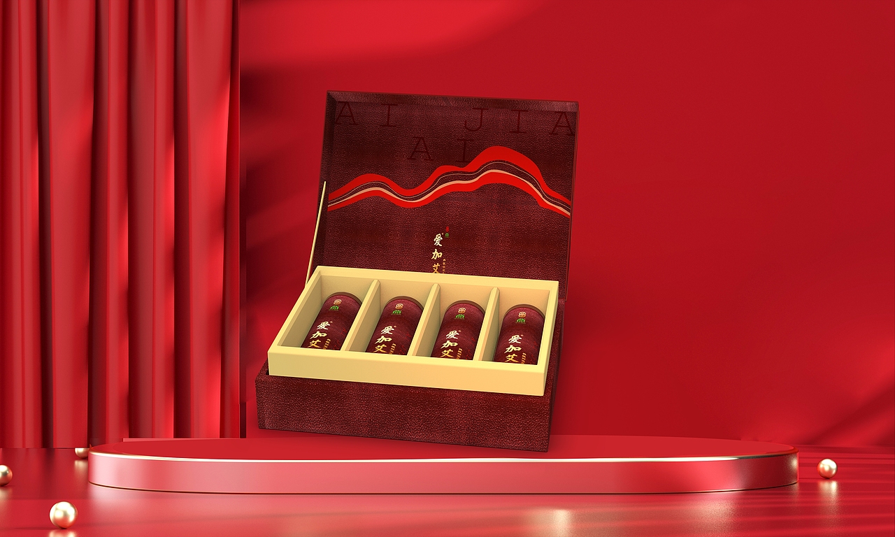 蕲艾礼盒包装设计