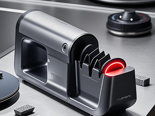 帮客户做的出口电动磨刀器设计案例