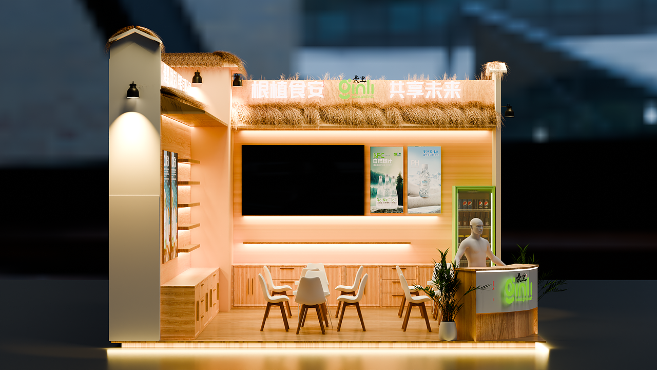 海岛风展厅设计（图ZMzg3ODUwOTA0） - 展陈设计 - 站酷设计师第e灵感原创素材 - 站酷ZCOOL