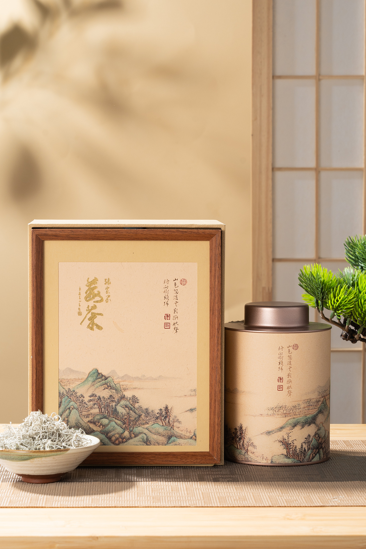 国风张家界莓茶拍摄/茶叶礼盒/产品摄影/组图