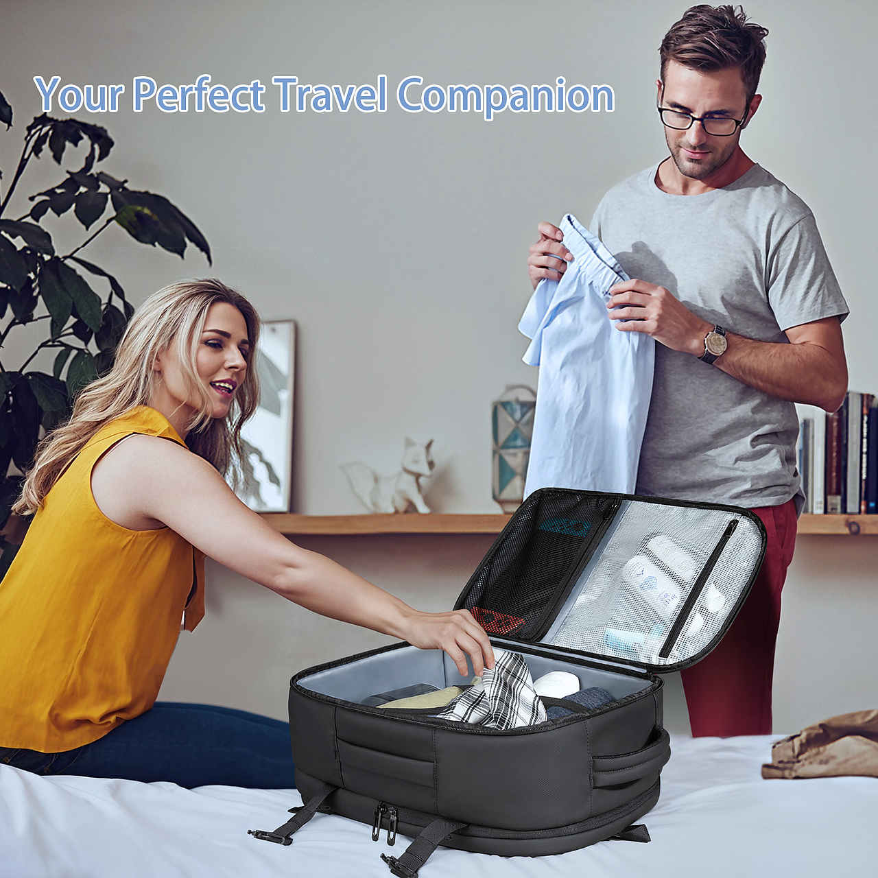 亚马逊双肩包-做外国人喜欢的高级感设计