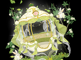 撕歌app直播間禮物插畫