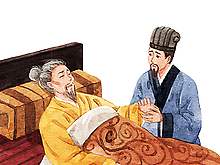 《汉字故事》水彩插画配图