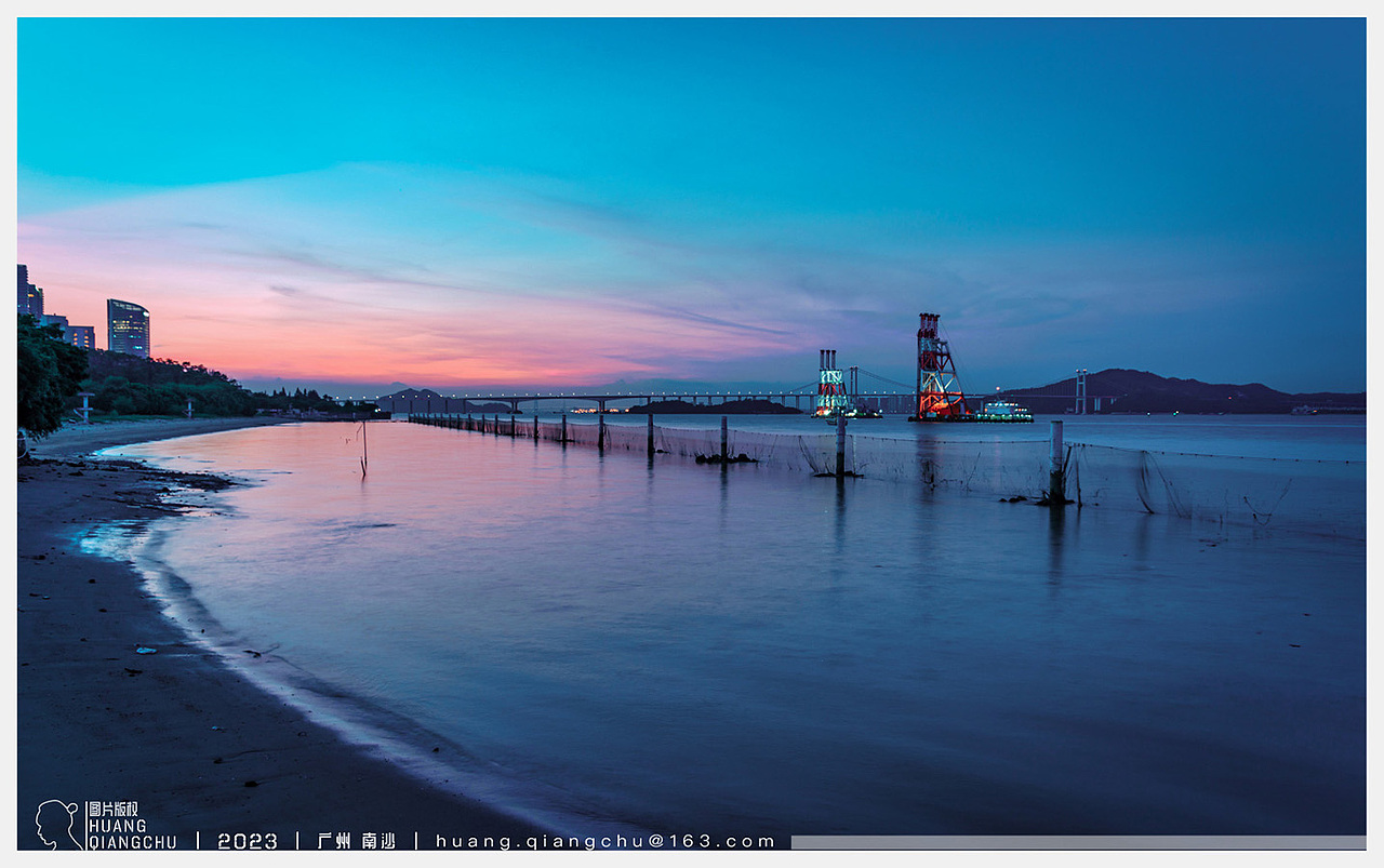 广州南沙｜海上夕阳红（图ZMzg3ODcyNjQ0） - 环境/建筑摄影 - 站酷设计师HQC的视界观原创素材 - 站酷ZCOOL