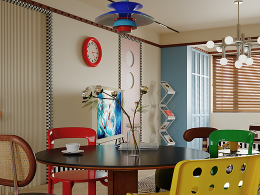 包豪斯--白龙马效果图