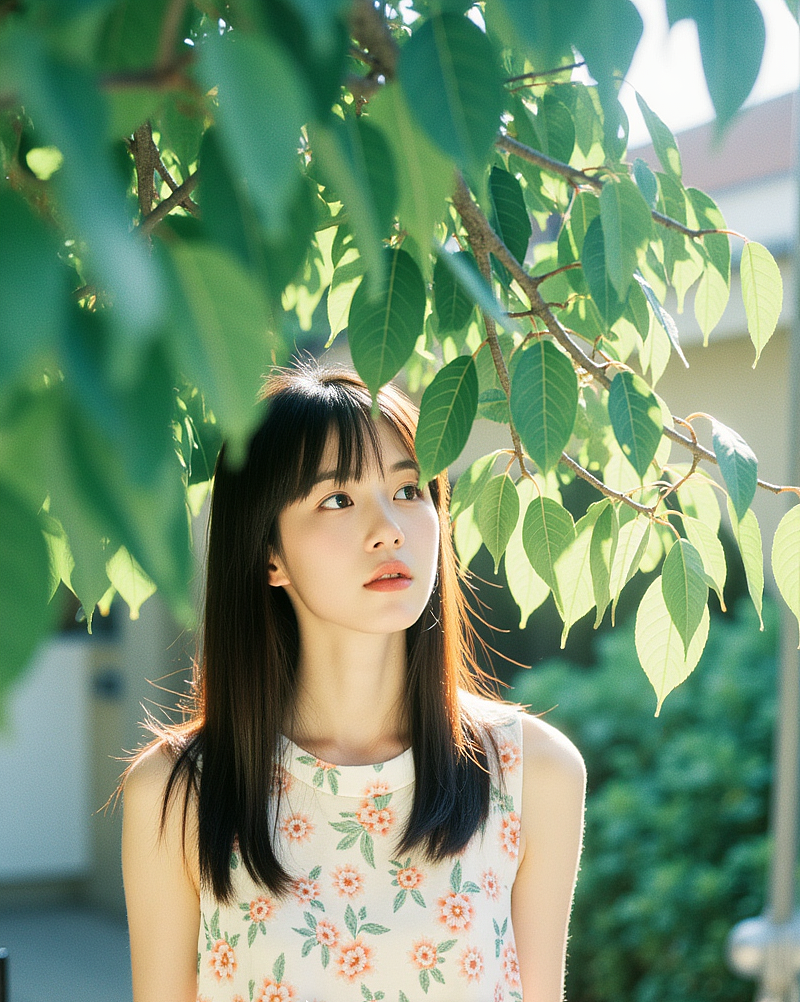 是春天啊（圖ZMzg3ODc3NTA4） - 人像攝影 - 站酷設(shè)計(jì)師AI邏輯原創(chuàng)素材 - 站酷ZCOOL