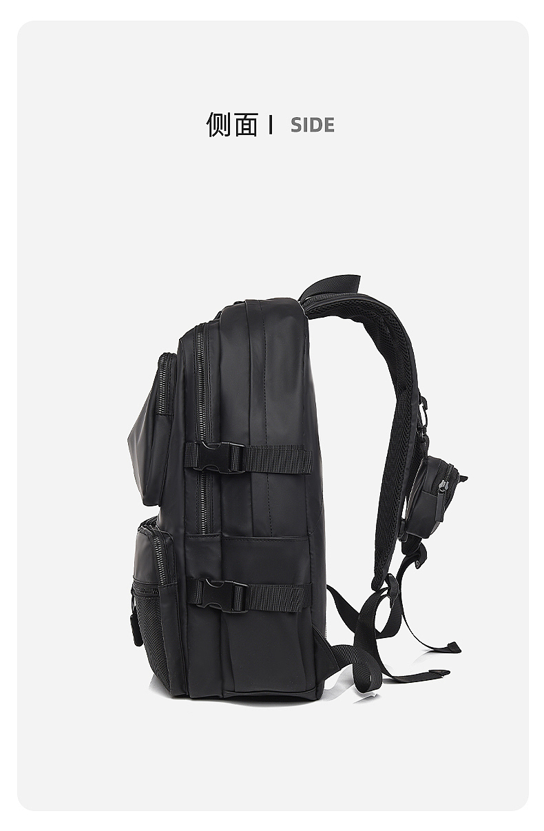 潮酷风格覆膜双背拍摄