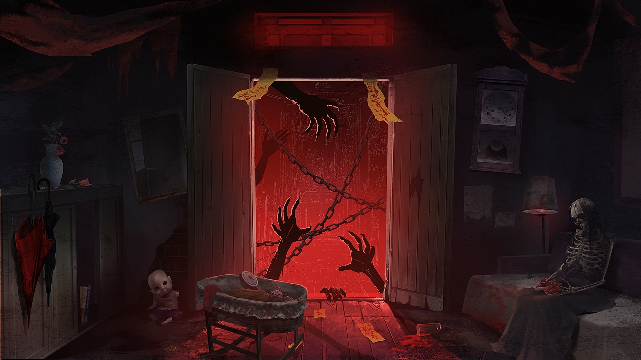 悬疑恐怖系列（图ZMzg3OTAzMzEy） - 商业插画 - 站酷设计师艺野出品原创素材 - 站酷ZCOOL