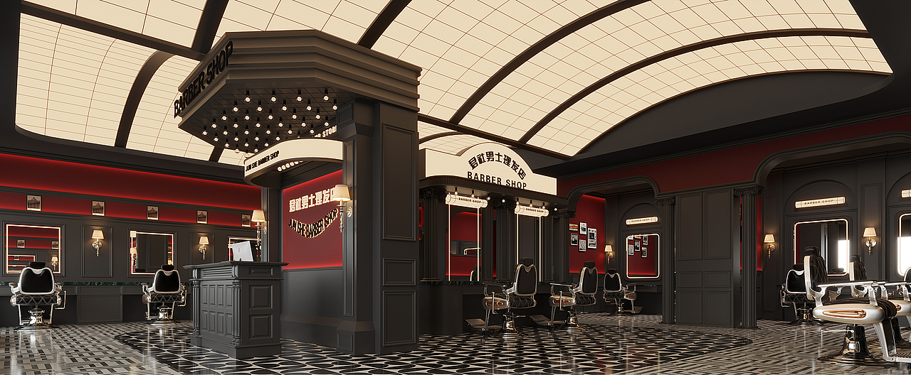 男士理发店