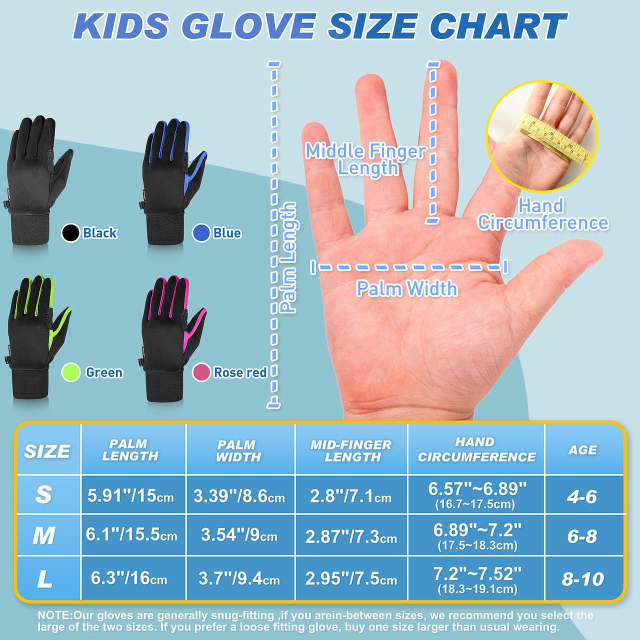 AIGC商业落地案例/亚马逊儿童手套图与高级A+设计（图ZMzg3OTEyNTY0） - 电商 - 站酷设计师喆视觉原创素材 - 站酷ZCOOL