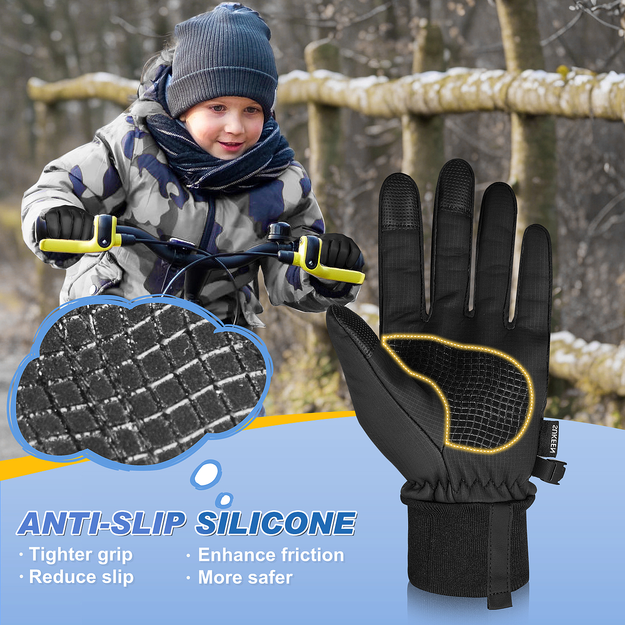 AIGC商业落地案例/亚马逊儿童手套图与高级A+设计（图ZMzg3OTEyNjA0） - 电商 - 站酷设计师喆视觉原创素材 - 站酷ZCOOL