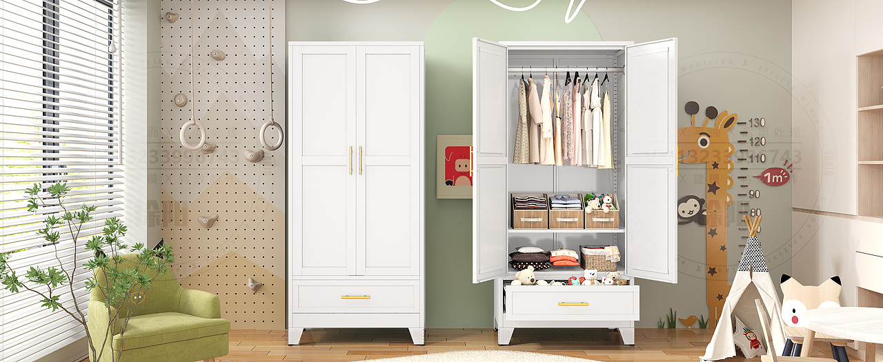 多功能下一斗家用柜