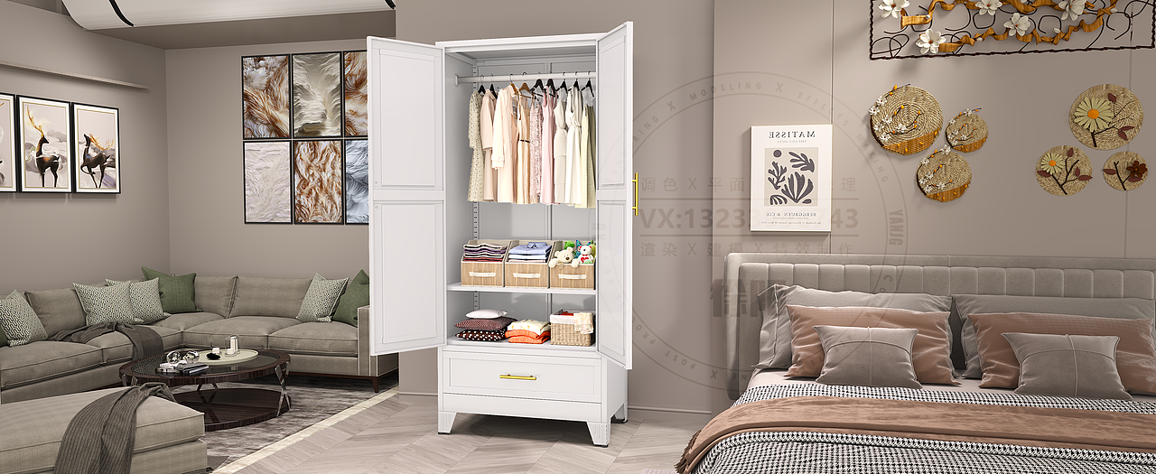 多功能下一斗家用柜