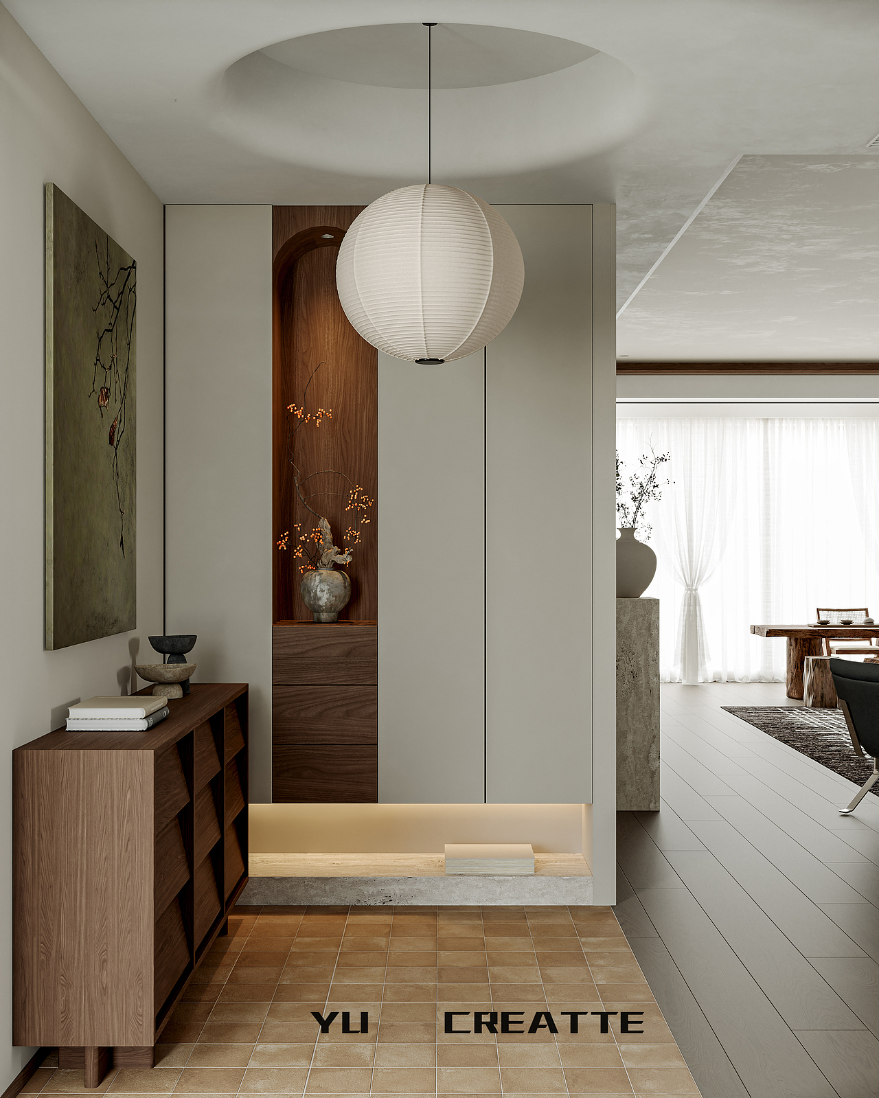 法式中古风客餐厅主人房丨近期表现（图ZMzg3OTE2NzA0） - 家装设计 - 站酷设计师嘛嘛嘛原创素材 - 站酷ZCOOL