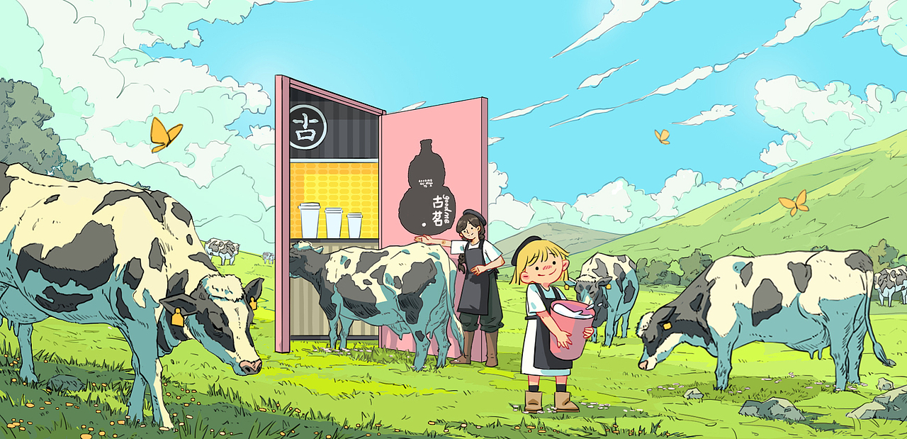 一些新风格（动画尝试）（图ZMzg3OTI3MDM2） - 商业插画 - 站酷设计师mochy原创素材 - 站酷ZCOOL