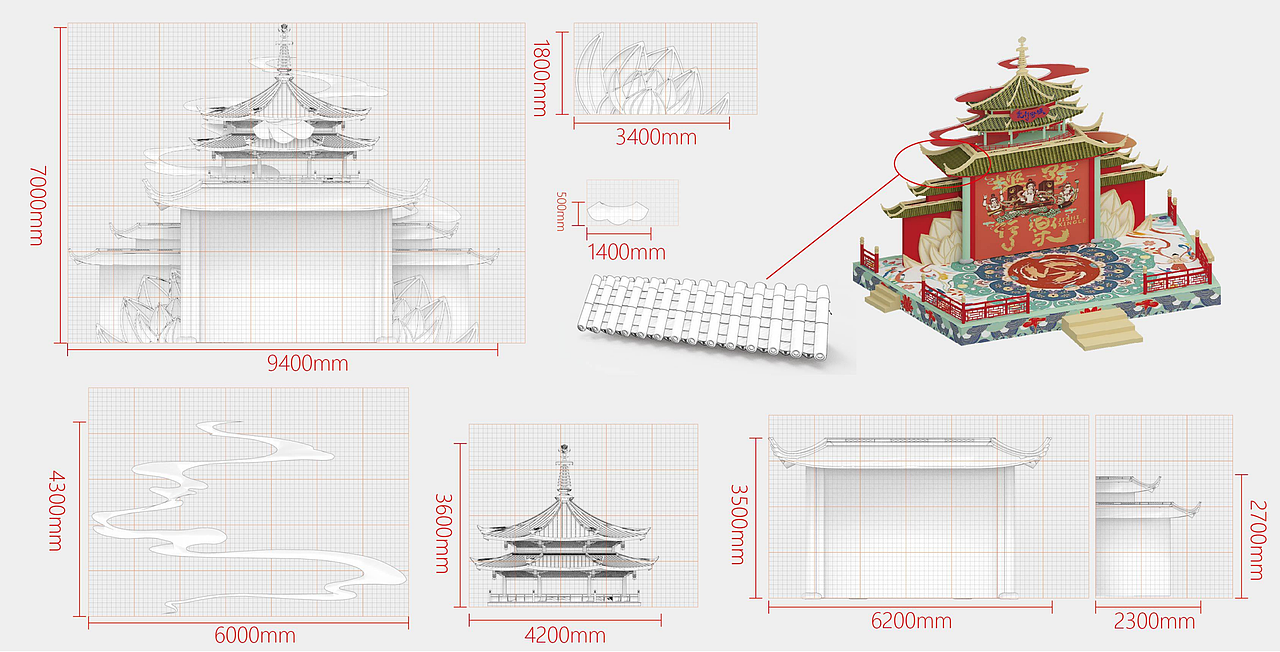 南京敦煌项目（图ZMzg3OTI4OTA4） - 商业空间设计 - 站酷设计师咬人七原创素材 - 站酷ZCOOL