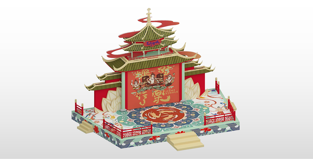 南京敦煌项目（图ZMzg3OTI4OTAw） - 商业空间设计 - 站酷设计师咬人七原创素材 - 站酷ZCOOL