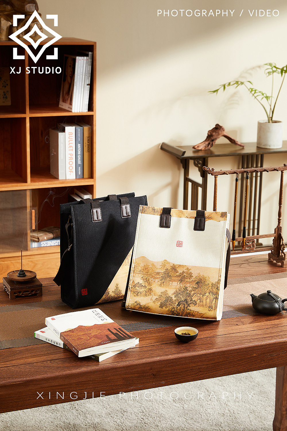 星洁文化 / 良渚密码文创联名帆布包（图ZMzg3OTMwMjY4） - 产品摄影 - 站酷设计师星洁文化原创素材 - 站酷ZCOOL